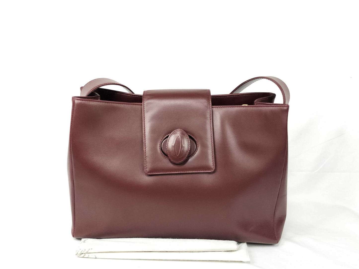 Cartier Must Cartier Shoulder Turnlock Shoulder Bag