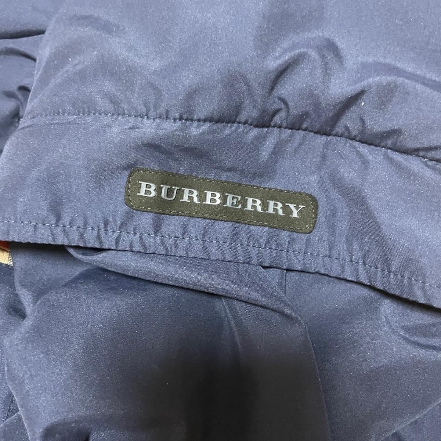 BURBERRY Vintage Golf CheckSwing Top M Jacket