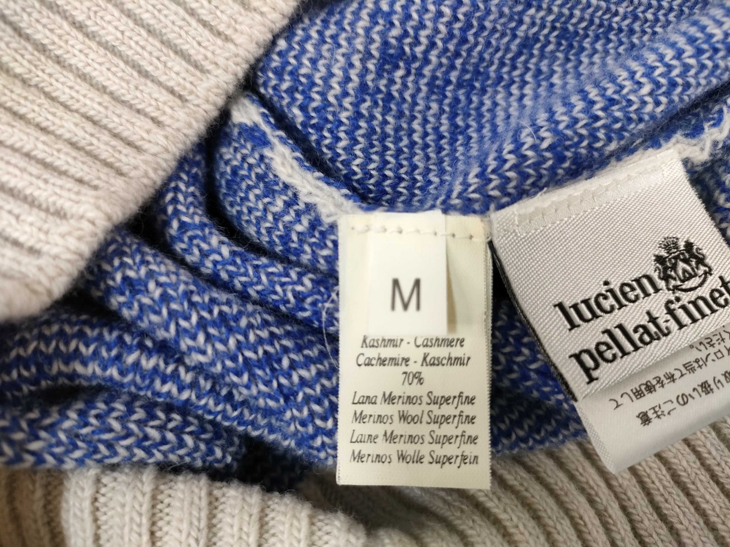 Lucien Pellat-Finet Cashmere and Wool Knit Top, Size M