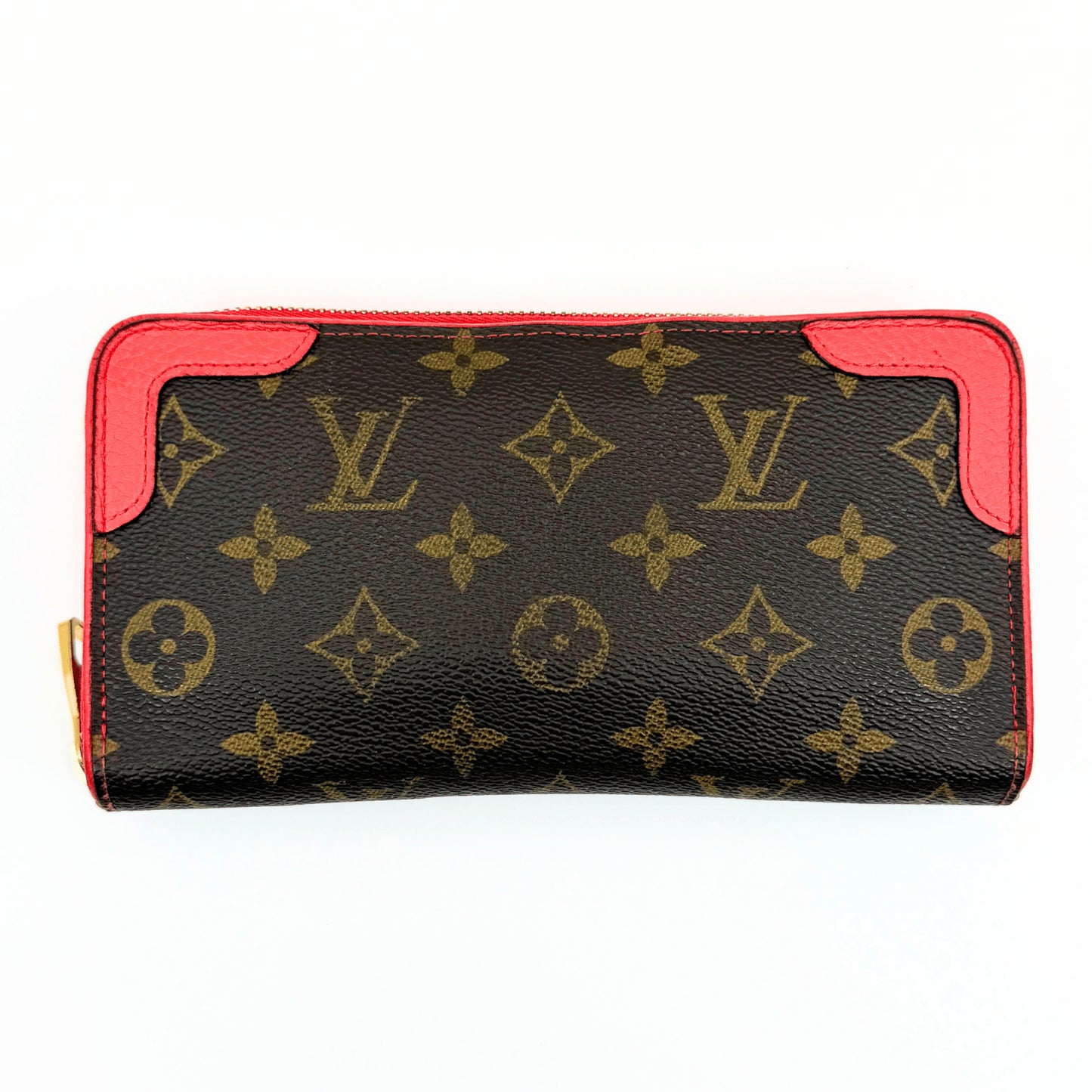 LOUIS VUITTON Monogram Retiro Zippy Wallet M61854 Wallet