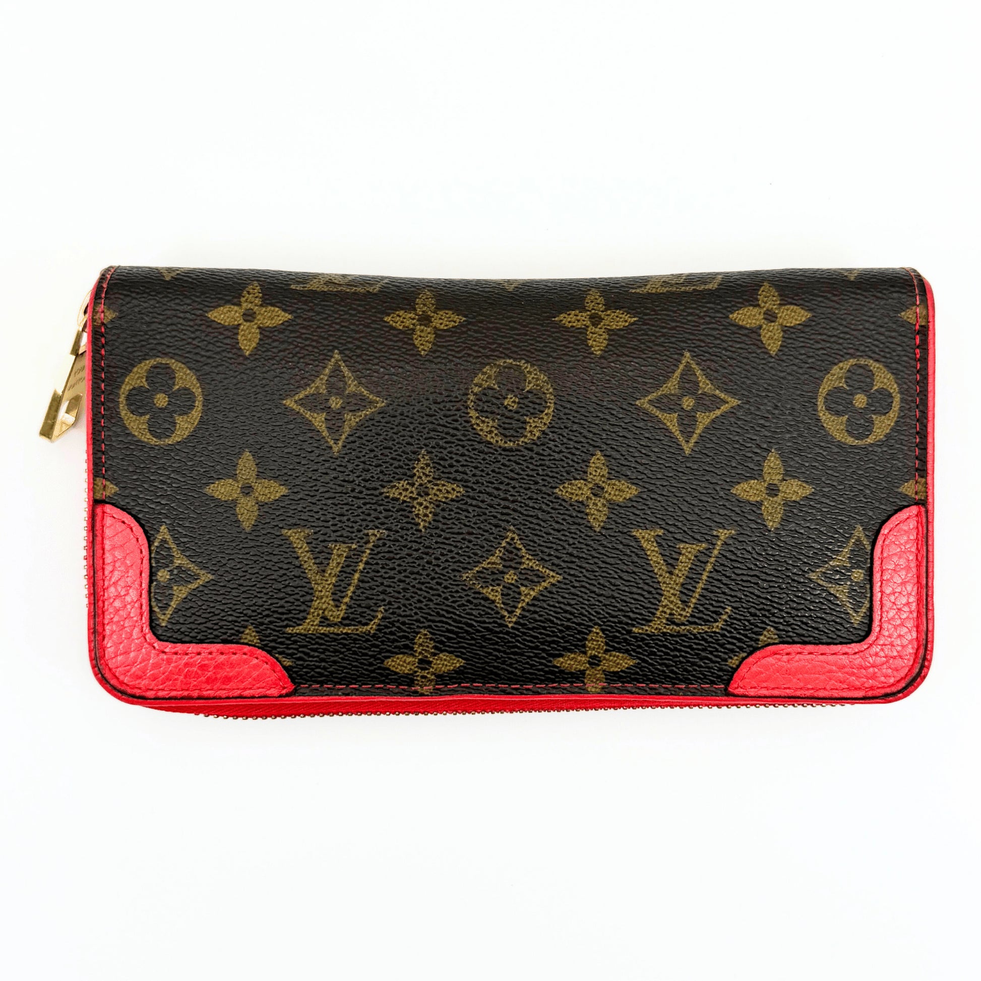 LOUIS VUITTON Monogram Retiro Zippy Wallet M61854 Wallet