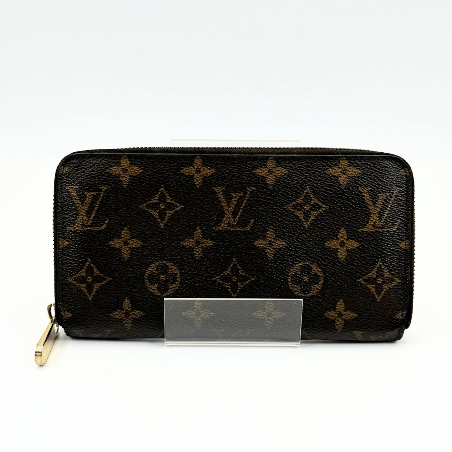 LOUIS VUITTON Monogram Zippy Wallet Round M42616 Wallet
