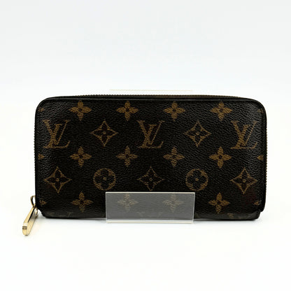 LOUIS VUITTON Monogram Zippy Wallet Round M42616 Wallet