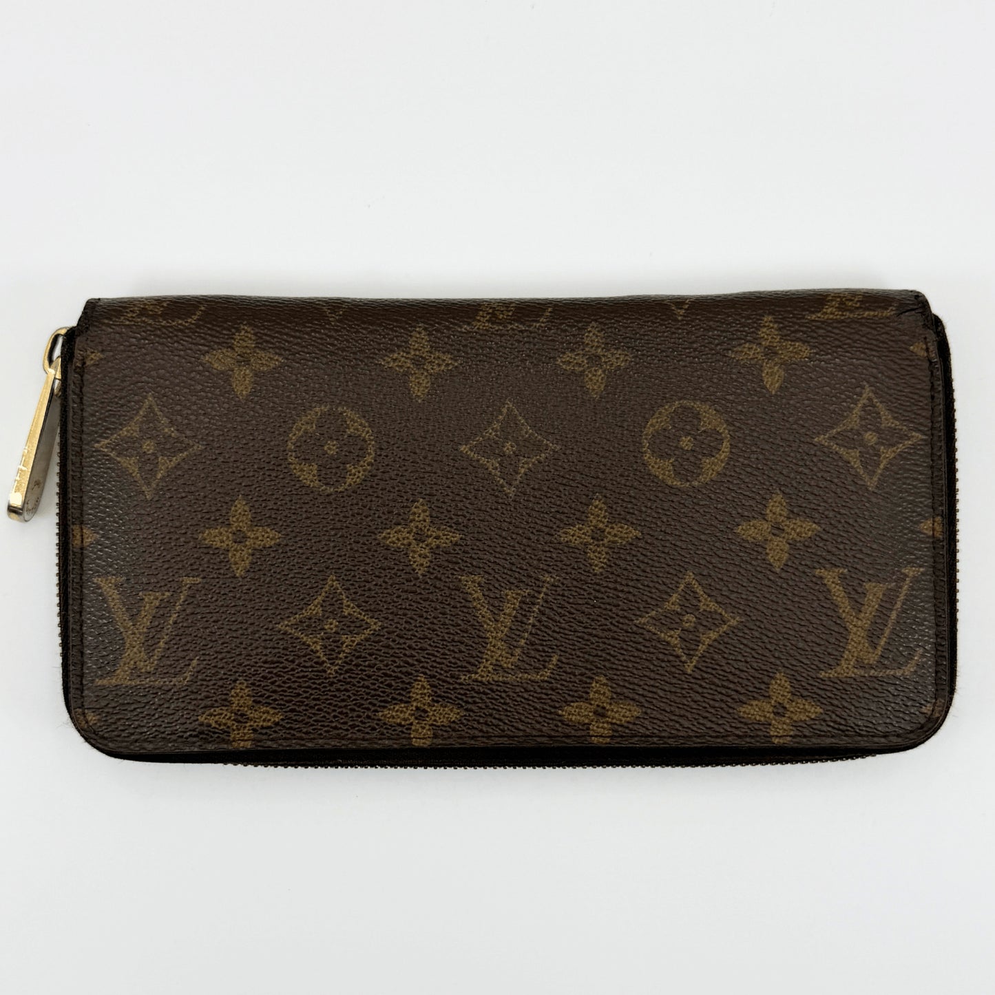 LOUIS VUITTON Monogram Zippy Wallet Round M42616 Wallet