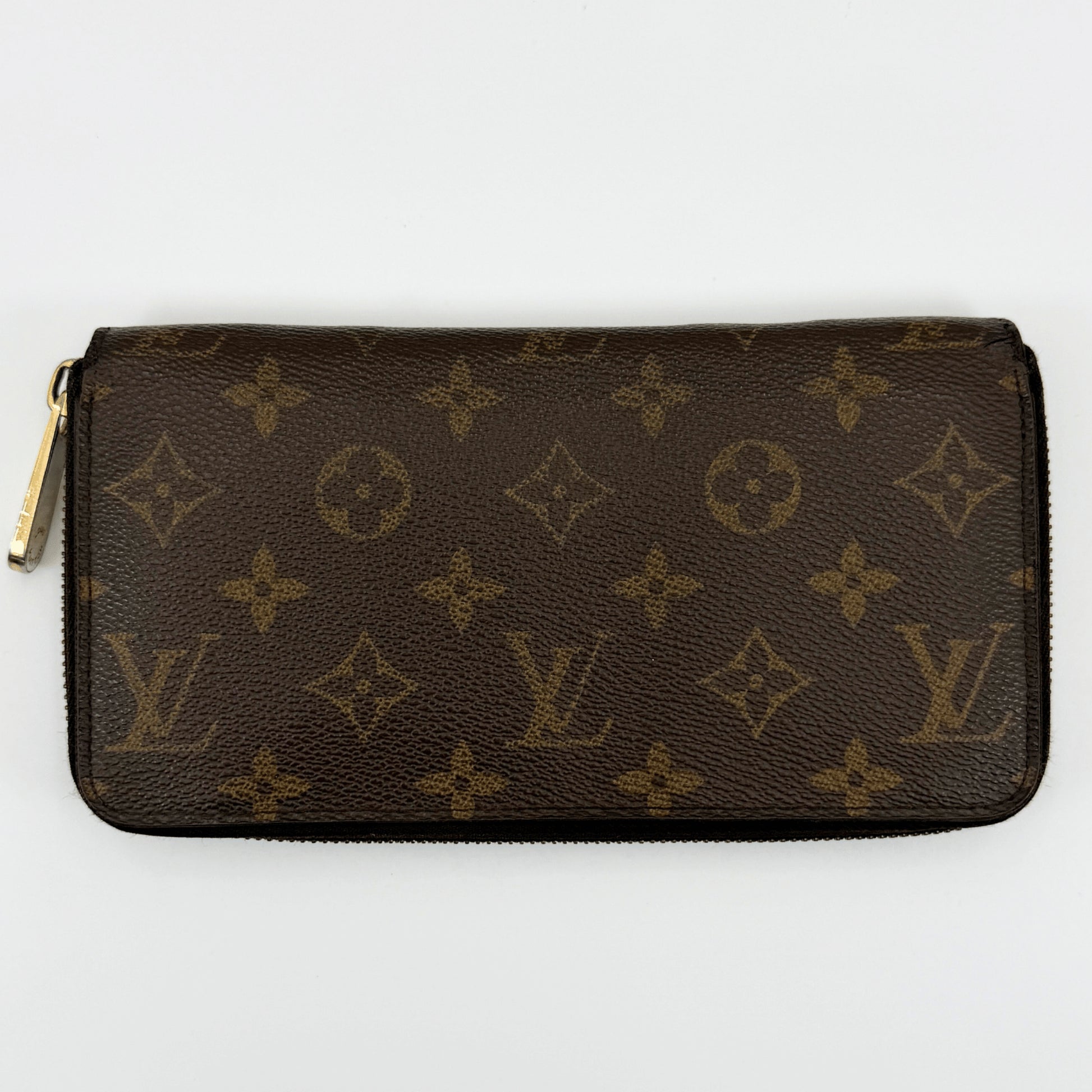 LOUIS VUITTON Monogram Zippy Wallet Round M42616 Wallet