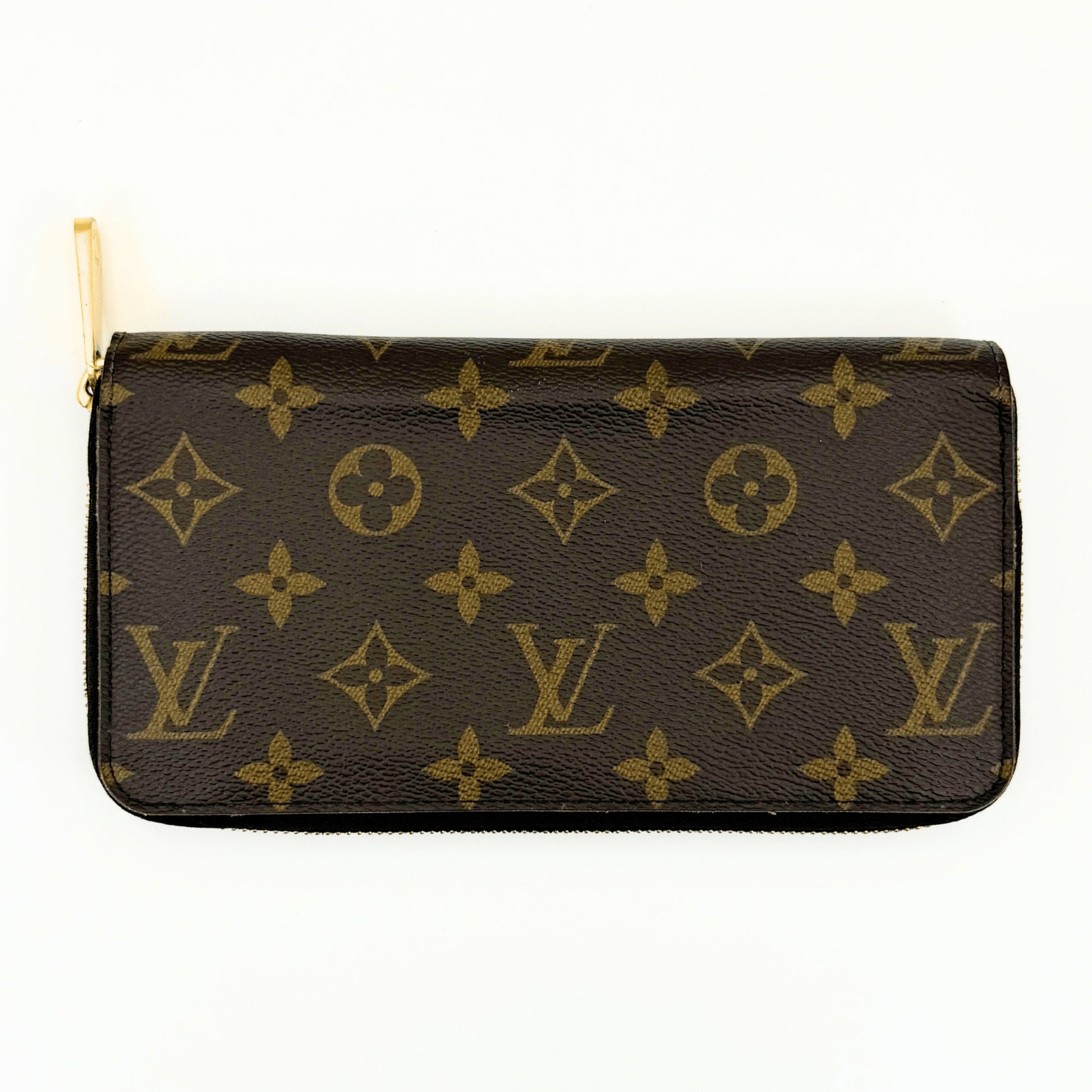 LOUIS VUITTON Monogram Zippy Wallet Rose Ballerine M41894 Wallet