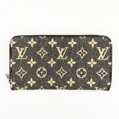 LOUIS VUITTON Monogram Denim Zippy Wallet M81226 Wallet