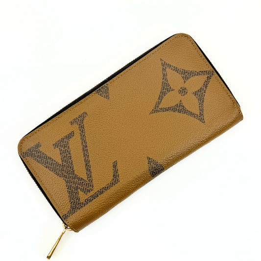 LOUIS VUITTON Monogram Giant Reverse Zippy Wallet M69353 Wallet with Box and Dust Bag