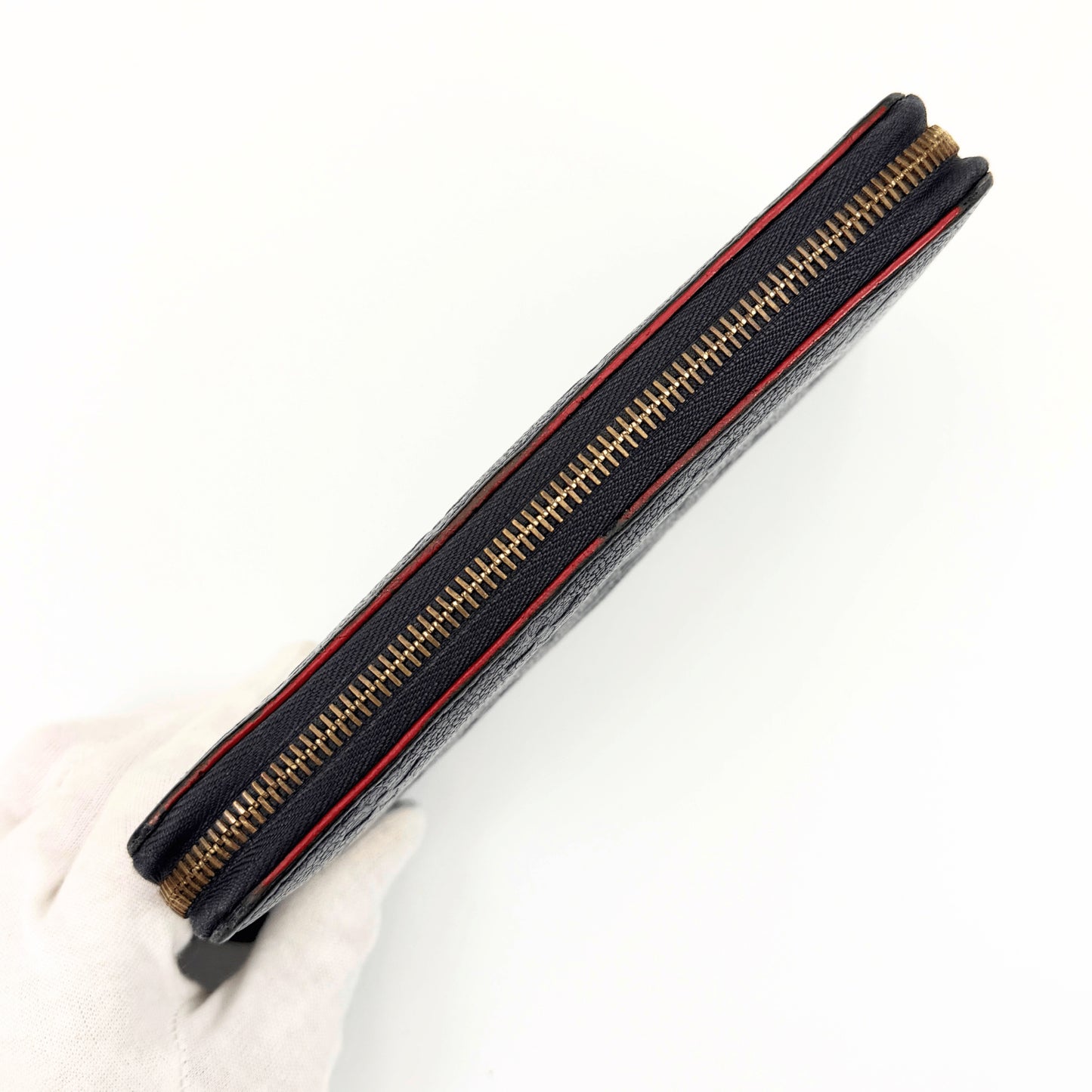 LOUIS VUITTON Monogram Empreinte Zippy Wallet M62121 Wallet