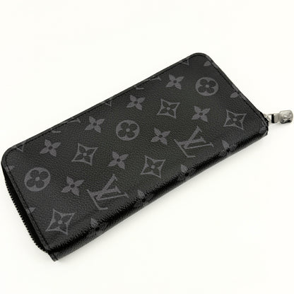 LOUIS VUITTON LOUIS VUITTON Louis Vuitton Zippy Wallet Vertical M62295 Eclipse Wallet