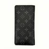 LOUIS VUITTON Monogram Eclipse Portefeuille Brazza Bifold Long Wallet M61697 Wallet