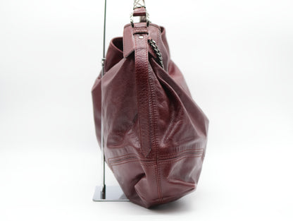 BURBERRY BURBERRY Chain Bag Burgundy Handbag