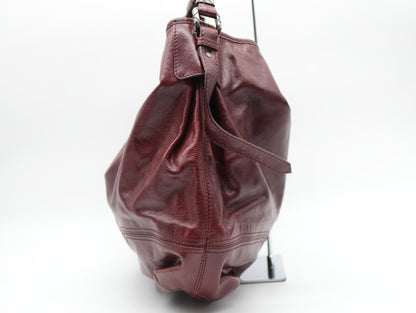 BURBERRY BURBERRY Chain Bag Burgundy Handbag