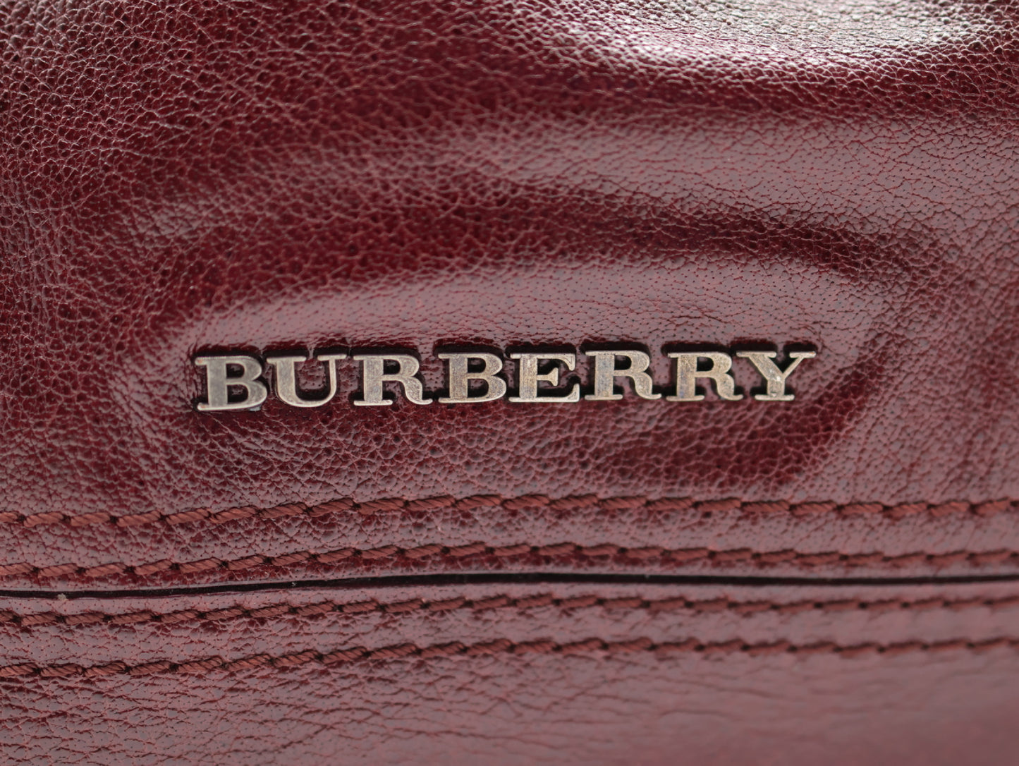 BURBERRY BURBERRY Chain Bag Burgundy Handbag