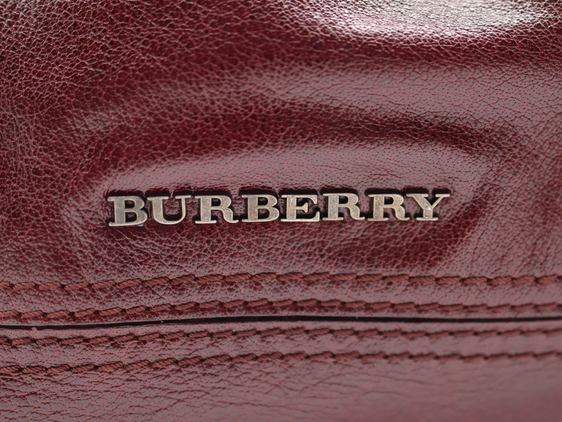 BURBERRY BURBERRY Chain Bag Burgundy Handbag