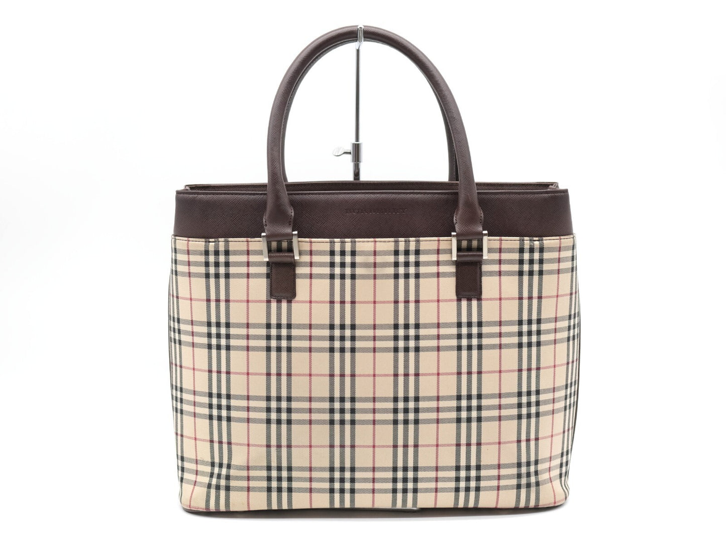 BURBERRY BURBERRY handbag check handbag