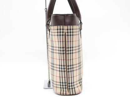 BURBERRY BURBERRY handbag check handbag