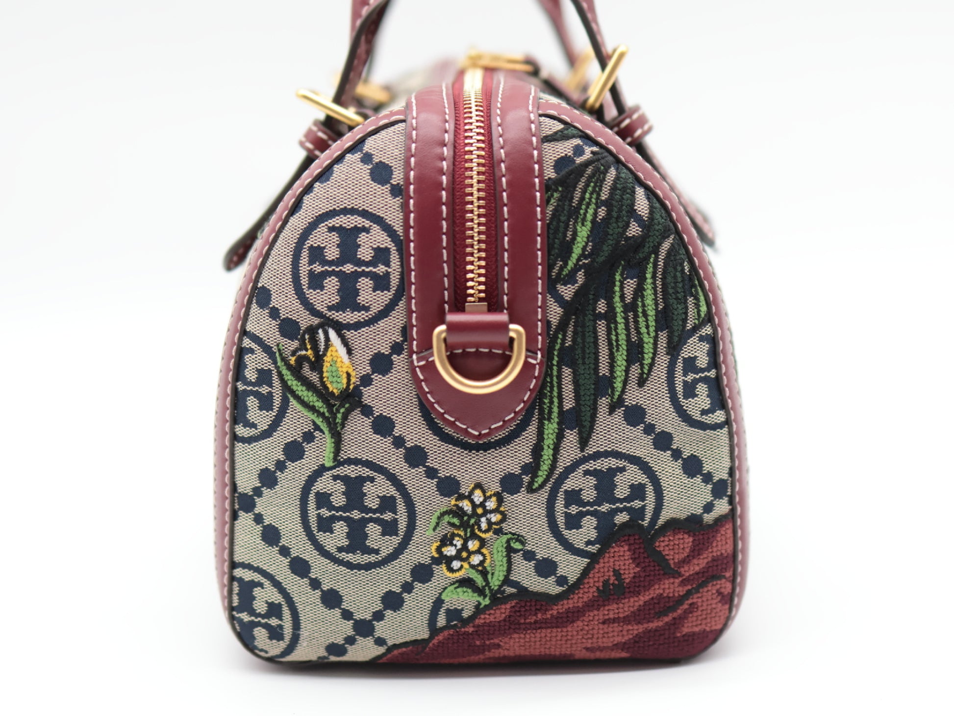 Tory Burch Mini Boston Bag Red Boston Bag