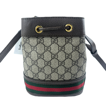 GUCCI Gucci Sherry Line GG Supreme Mini Bucket Bag Shoulder Bag