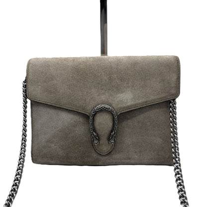 GUCCI Gucci Suede Duonisos Chain Shoulder Bag Shoulder Bag