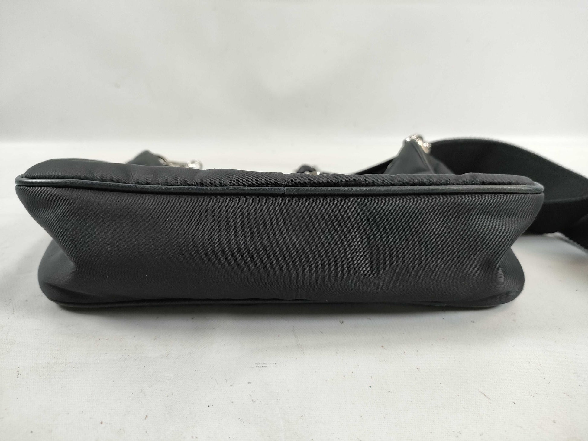 PRADA Re-Nylon 2005 Triangle Logo Plate 2-Way Nylon Shoulder Bag 1BH204