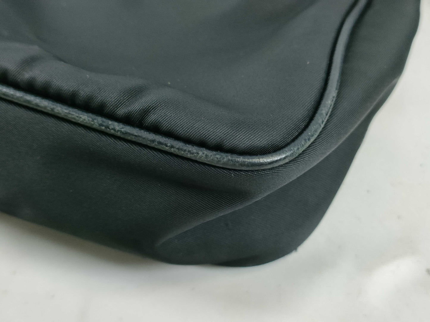 PRADA Re-Nylon 2005 Triangle Logo Plate 2-Way Nylon Shoulder Bag 1BH204