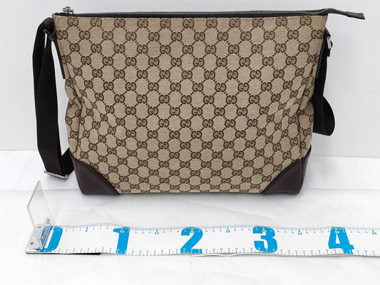 GUCCI GG Shoulder Bag 110054/204991 GG Canvas with Pouch