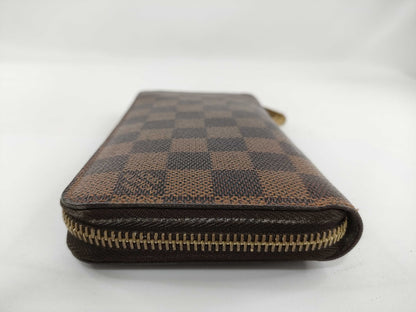 LOUIS VUITTON Damier LV Zippy Wallet N60046 Damier Wallet