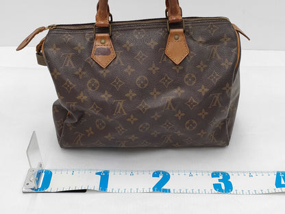 LOUIS VUITTON Monogram LV Speedy 30 M41109 Monogram Boston Bag