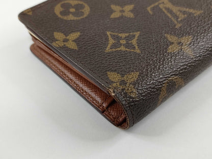 LOUIS VUITTON Monogram LV Monogram Two-Piece Wallet Set: Porte Monnaie Credit M61723/Portefeuille Viennois M61674