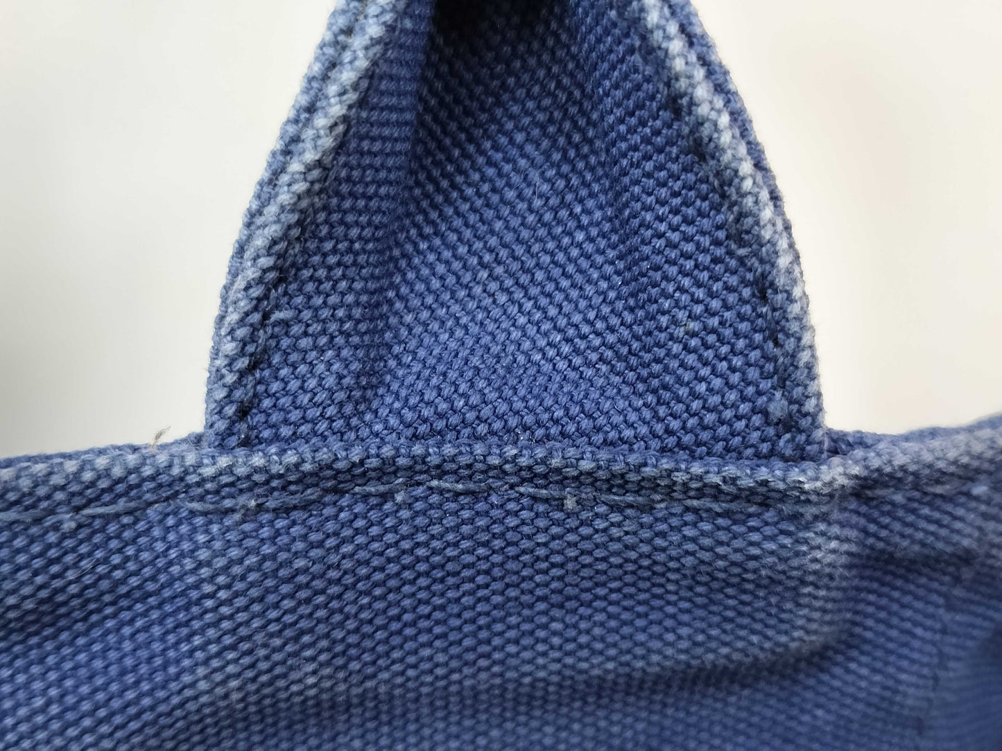 PRADA Canapa Denim 2-way Handbag