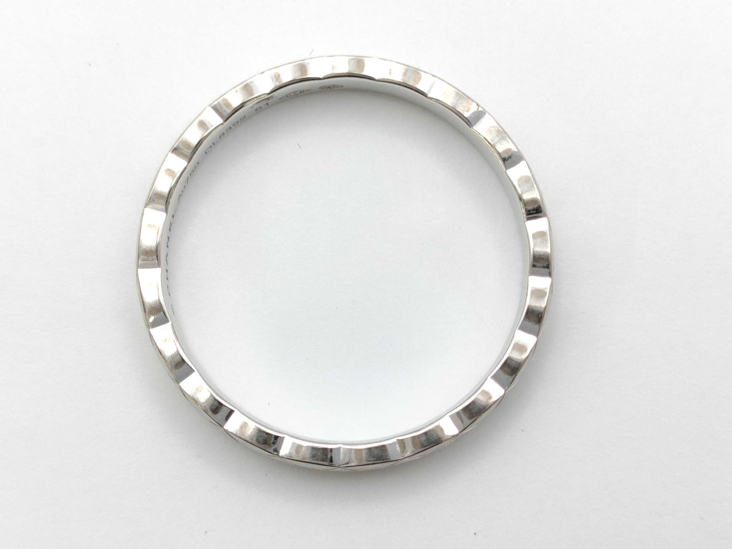 CHANEL Coco Crush #61 WG Au750 4.7g Ring 