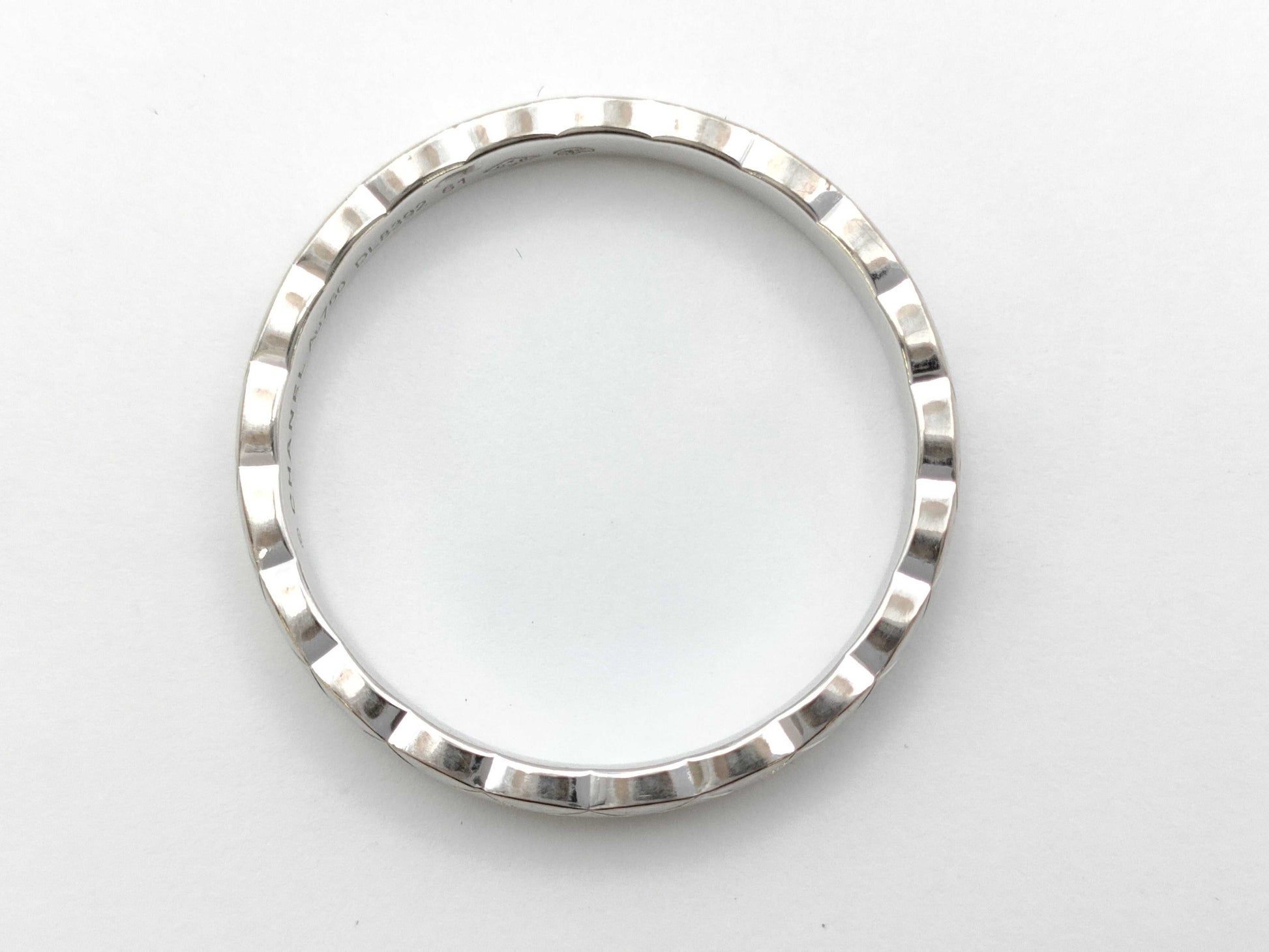 CHANEL Coco Crush #61 WG Au750 4.7g Ring 