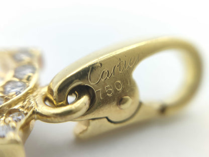 Cartier 2C Diamond 750 2.1g Pendant Top 