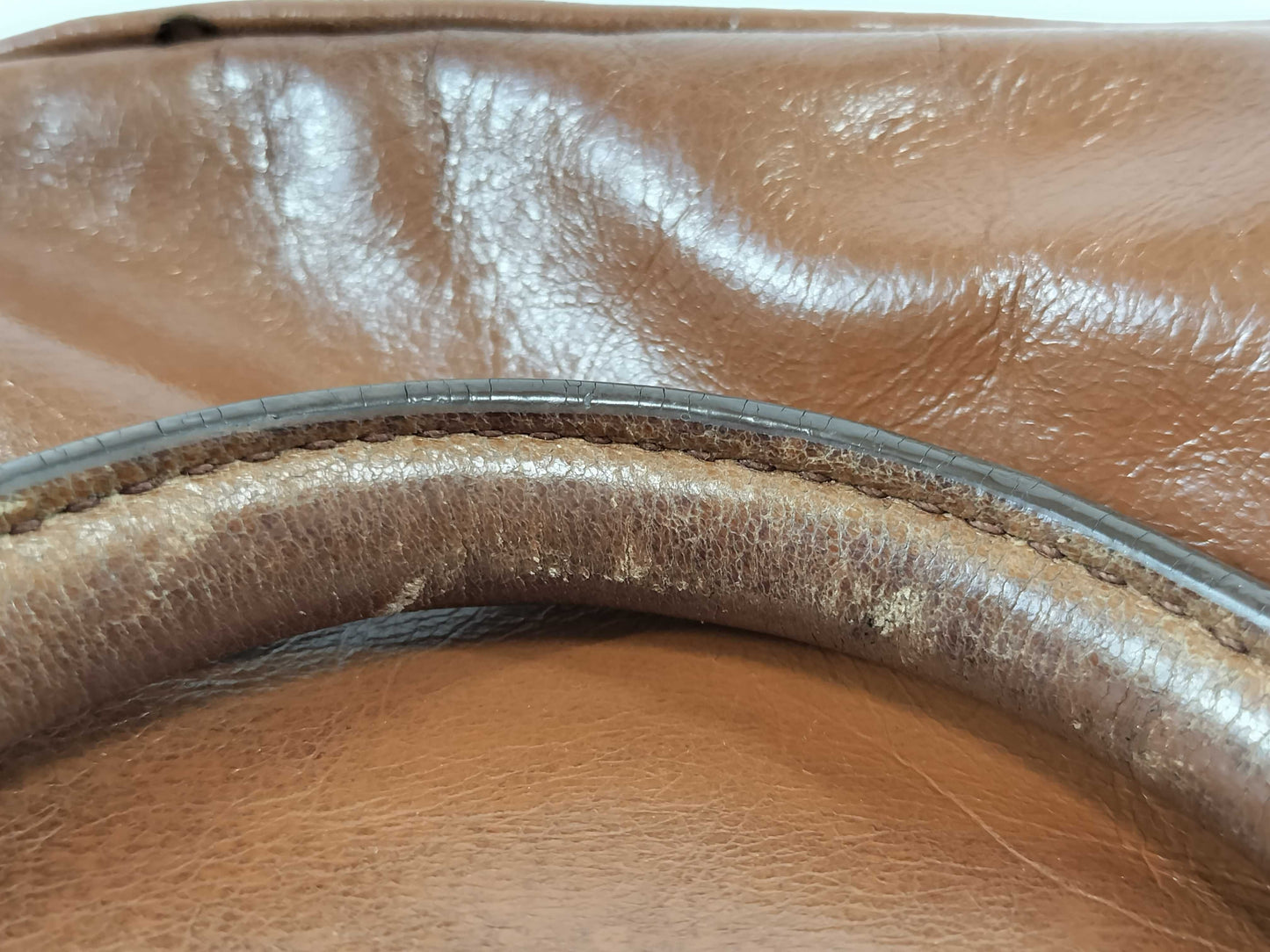 PRADA Leather 2-Way Bag Handbag