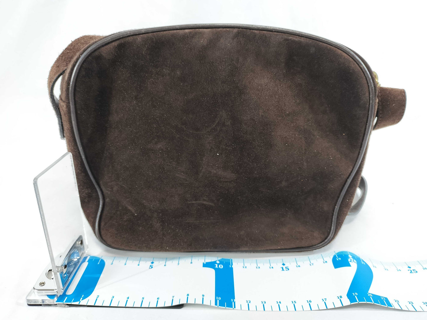 Salvatore Ferragamo suede shoulder bag