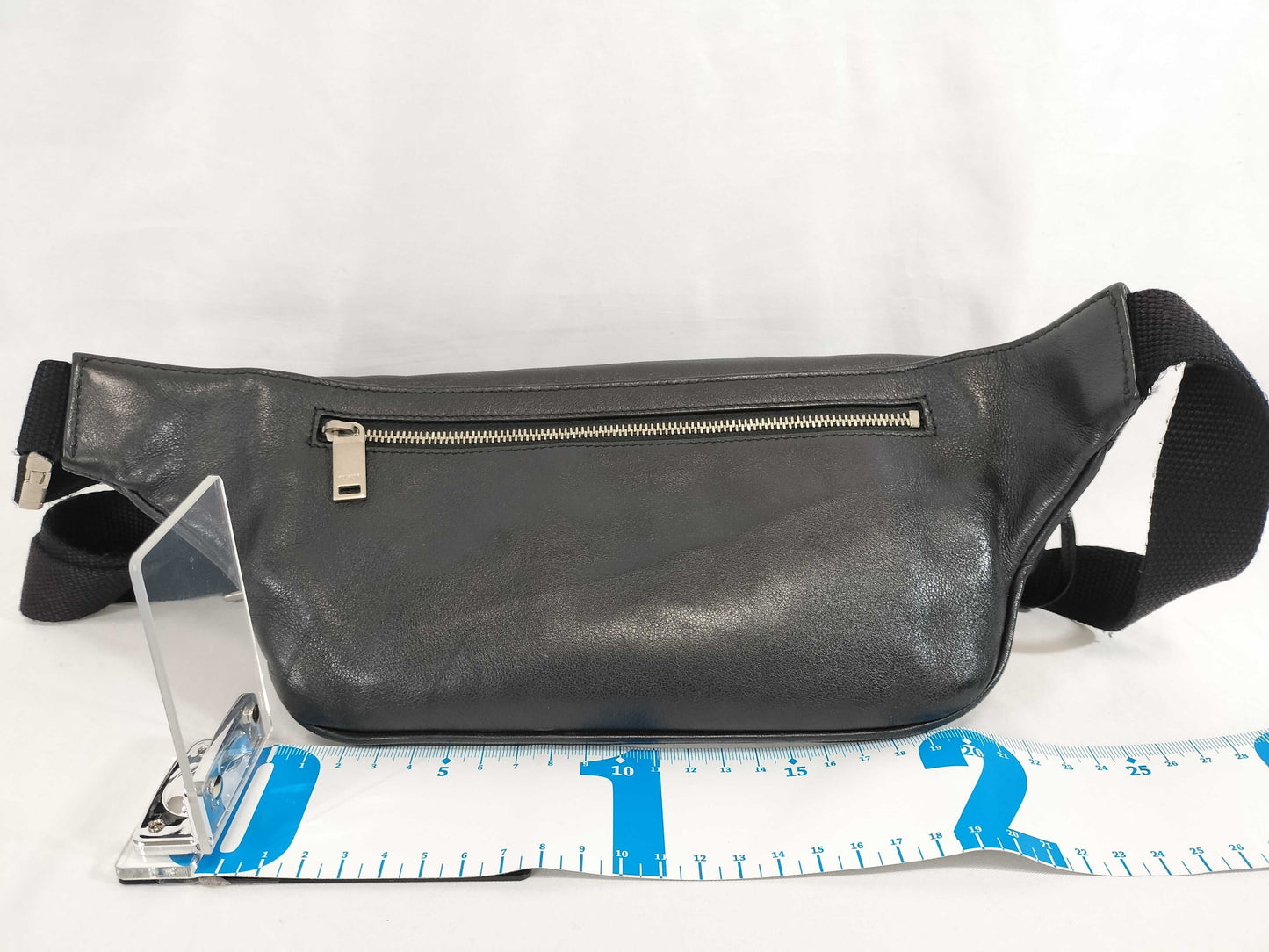 Yves Saint Laurent Leather Waist Pouch Waist Bag