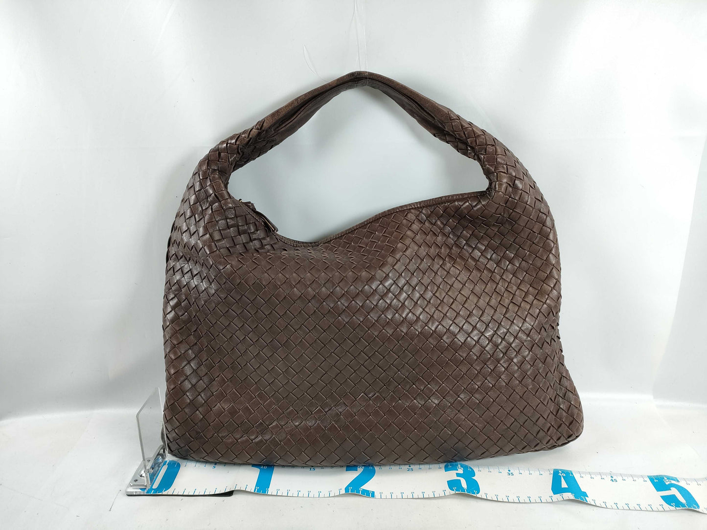 BOTTEGA VENETA Intrecciato Bottega Veneta Hobo Dark Brown Shoulder Bag