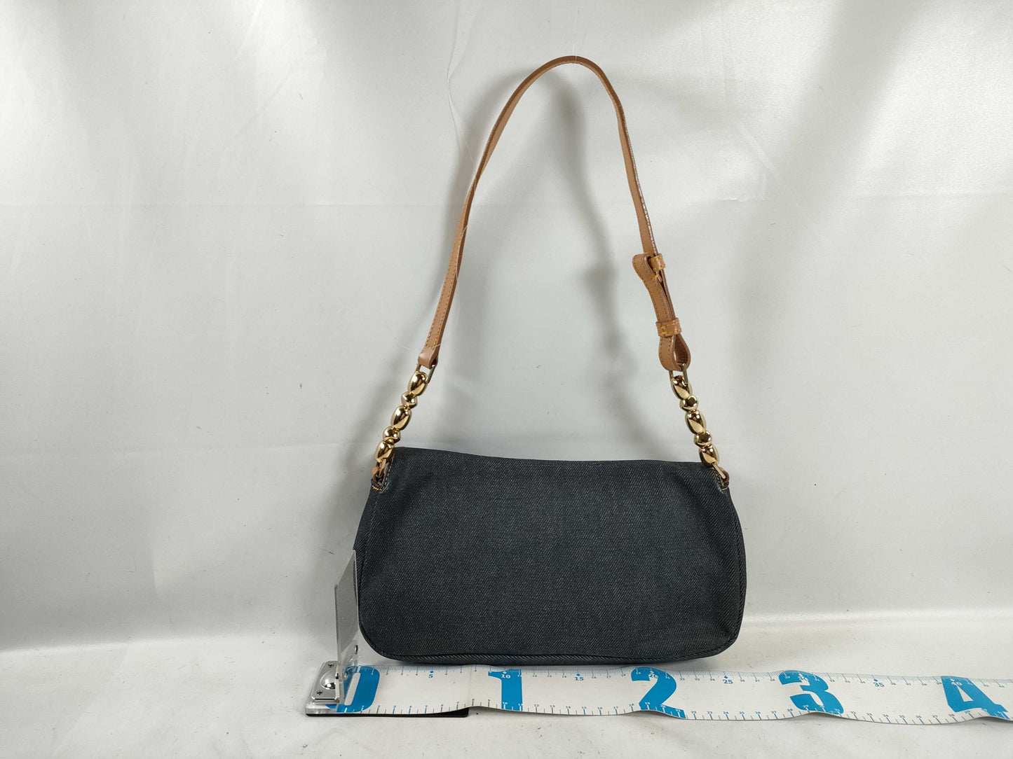 Dior Marispearl Denim Shoulder Bag