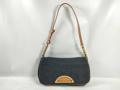 Dior Marispearl Denim Shoulder Bag