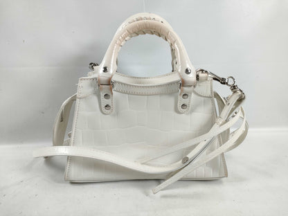 BALENCIAGA Embossed 2-way City Handbag