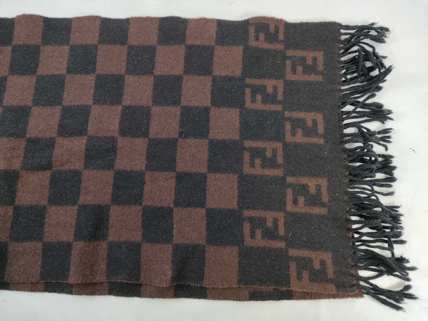 FENDI Zucca pattern scarf