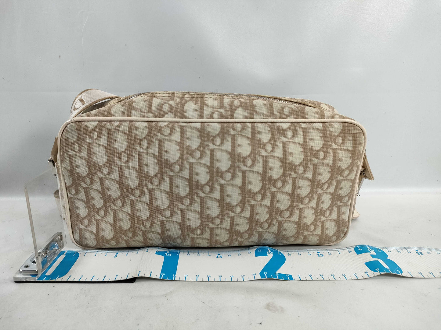 Dior Trotter Floral Print Shoulder Bag