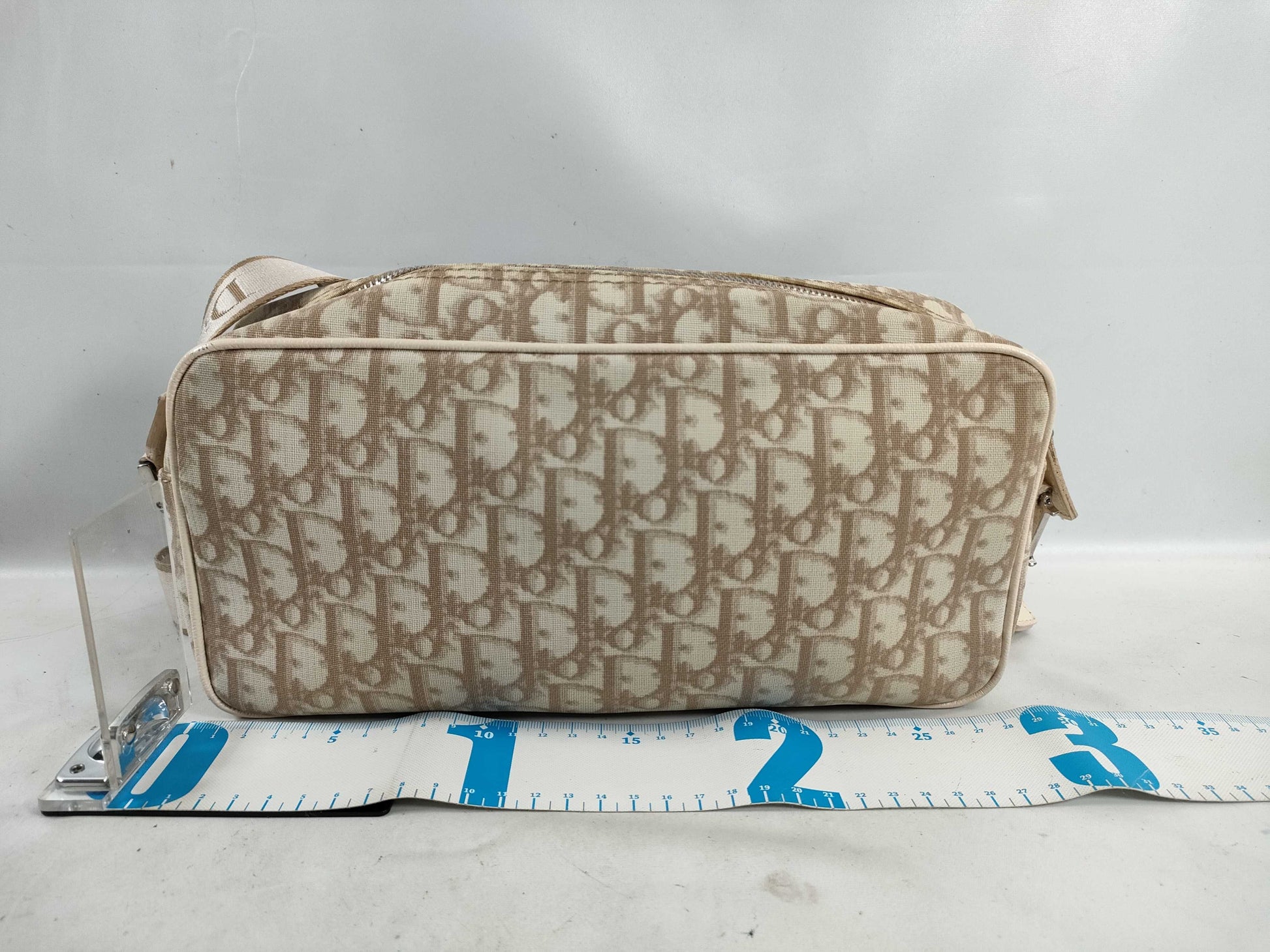 Dior Trotter Floral Print Shoulder Bag