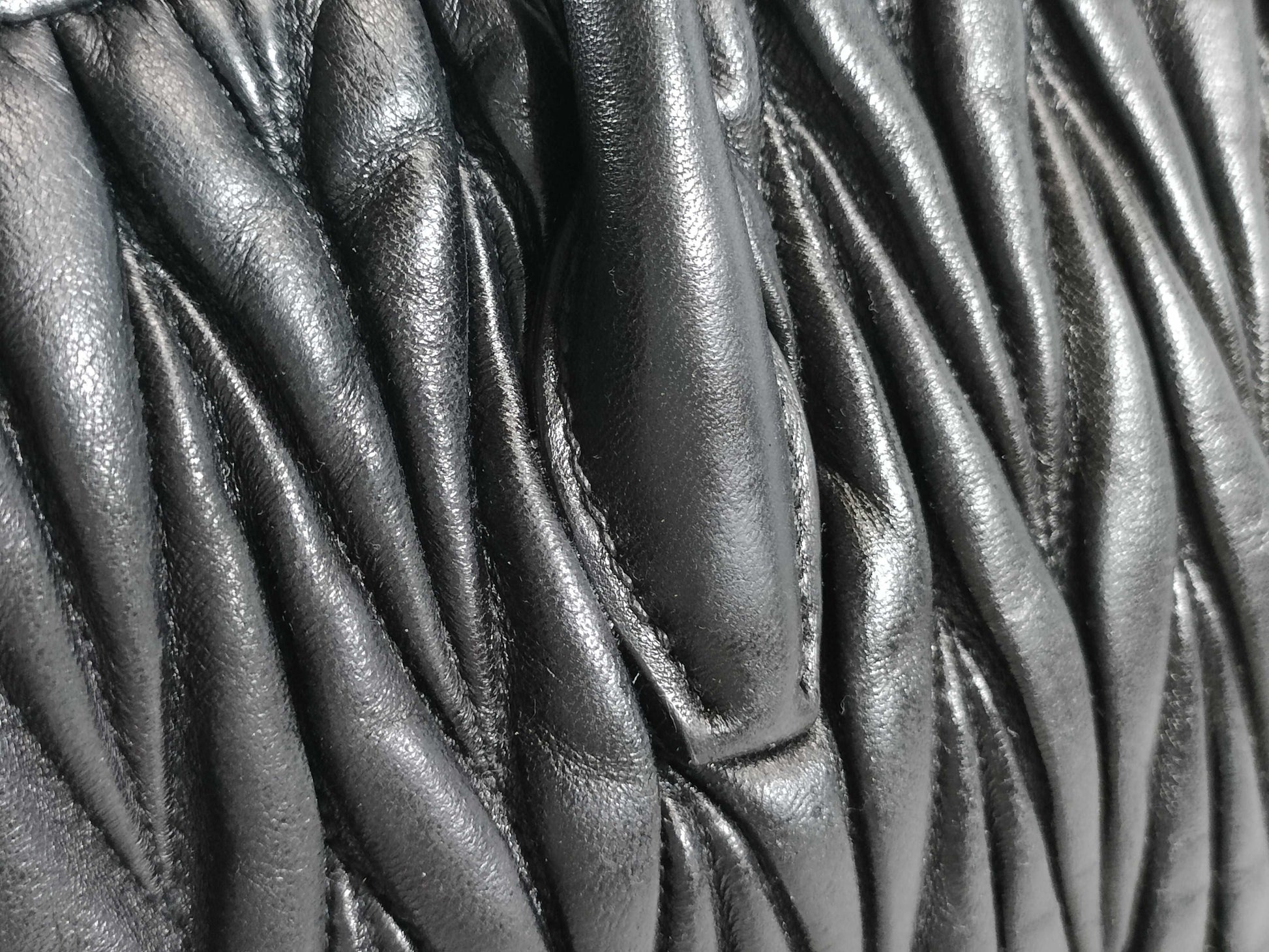 Miu Miu Matelasse Leather 2-Way Handbag