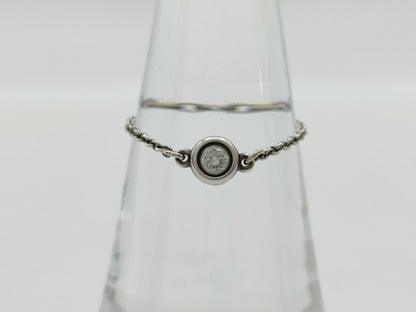 Tiffany & Co. By the Yard 1PD 925 0.4g Ring 