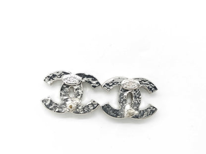 CHANEL Coco Mark CHANEL Coco Mark Rhinestone Earrings 05V One side broken
