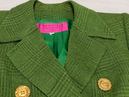 Christian Lacroix Double Breasted Jacket, Size 38