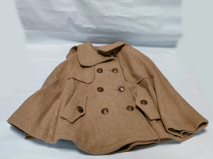 BURBERRY Blue Label Nova Check Poncho, Size 38