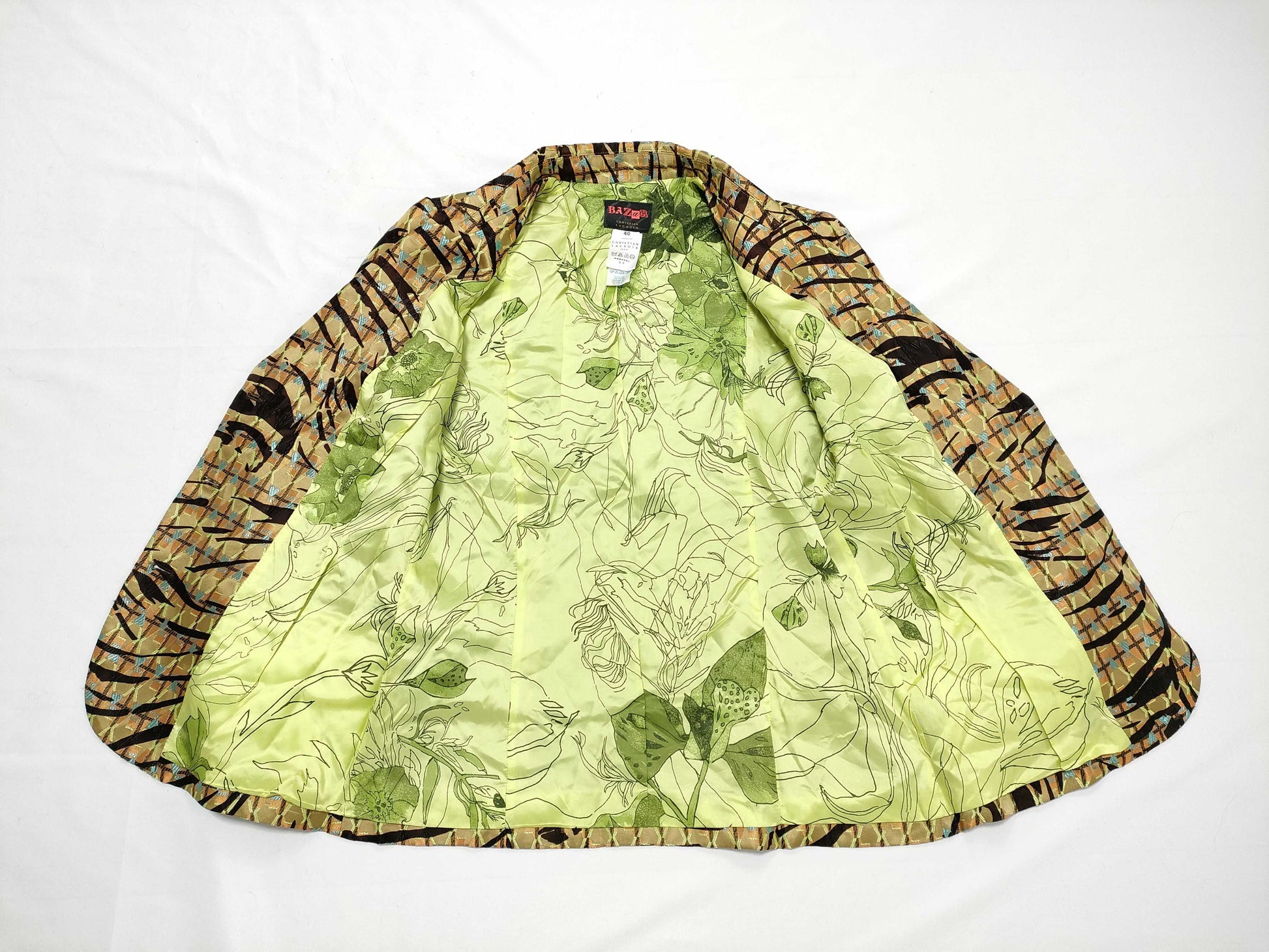 Christian Lacroix all-over print jacket